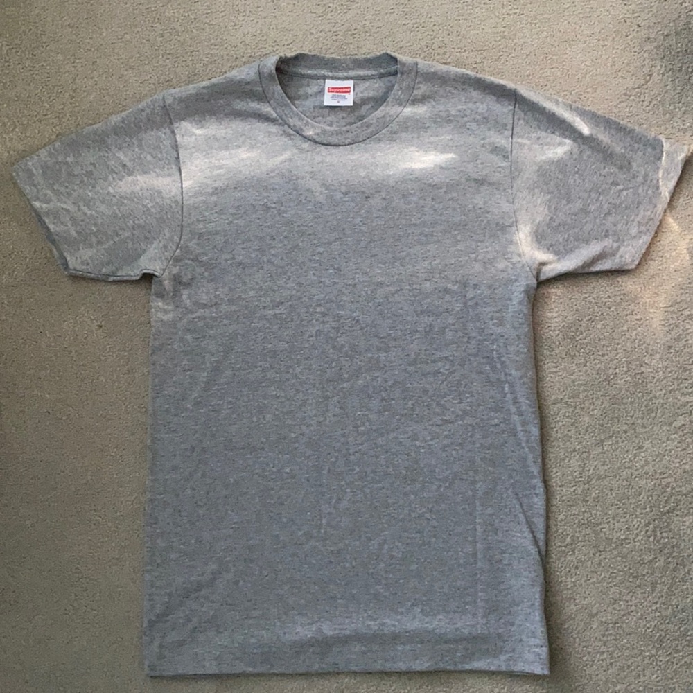 Blank Supreme Tee Heather Grey